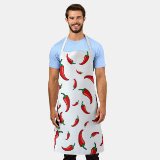 Chile pepper party apron