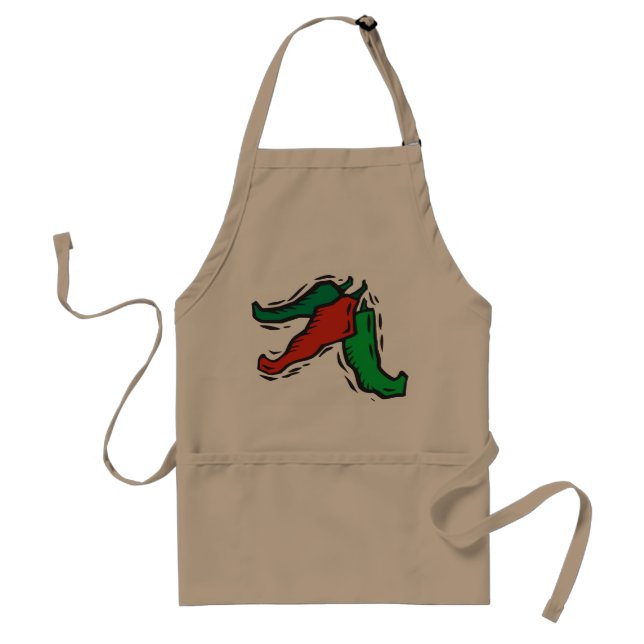 Chile Peppers Standard Apron (Front)