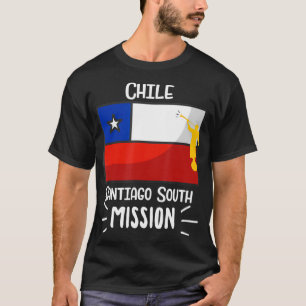 Chile Santiago South Mormon LDS Mission Gift T-Shirt