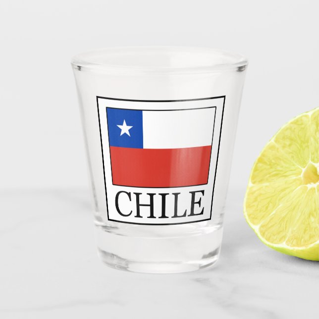 Chile Shot Glass (Front)