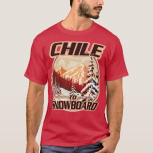 Chile Snowboarding T-Shirt