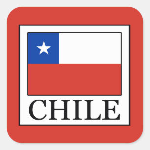 Chile Square Sticker