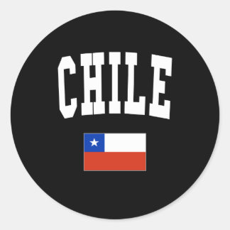 Chile Style Classic Round Sticker