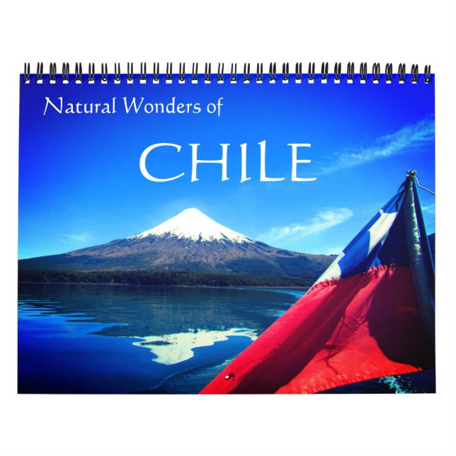 chile travels 2027 calendar (Cover)