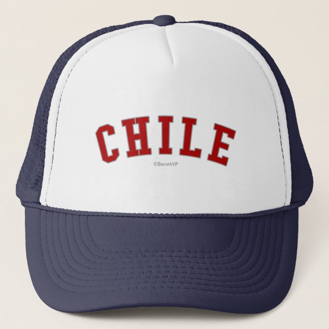 Chile Trucker Hat (Front)