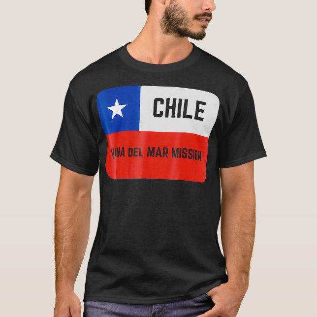 Chile Vina del Mar LDS Mormon Mission T-Shirt (Front)