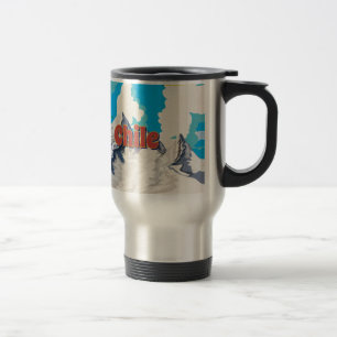 Chile Vintage Travel Poster Mug