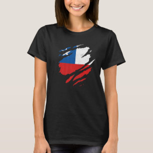 Chilean Flag South America Chileanos Chilenos Chil T-Shirt