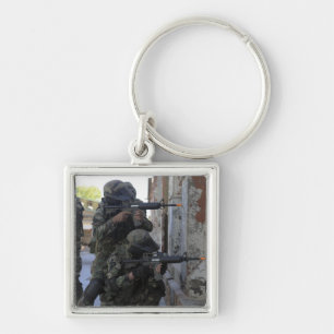 Chilean marines key ring
