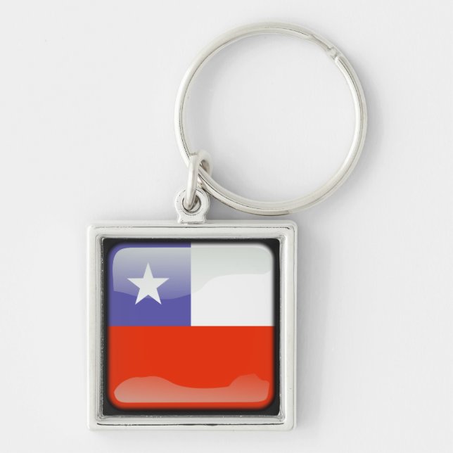 Chilean polished key ring (Front)