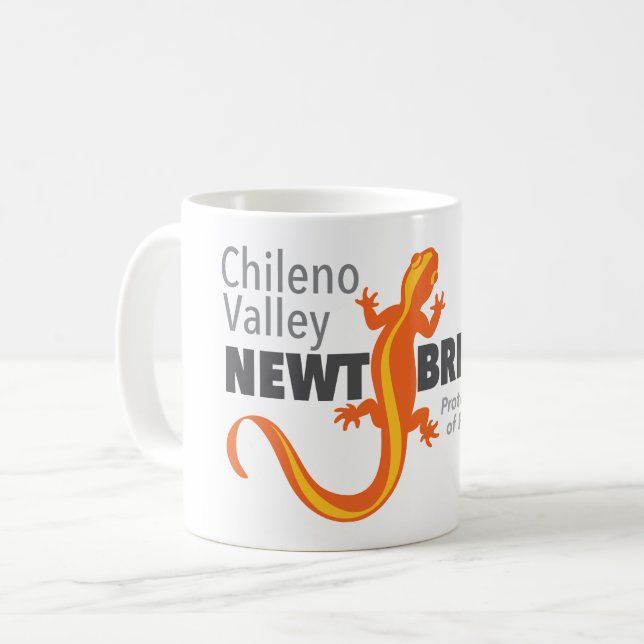 Chileno Valley Newt Brigade Mug (Front Left)