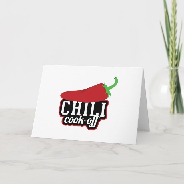 Chili Cook-Off Card (Front)