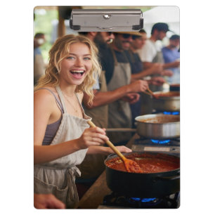Chili Cook Off Photo Customize Clipboard