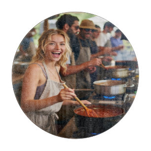 Chili Cook Off Photo Customize Cutting Board