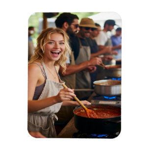 Chili Cook Off Photo Customize Magnet