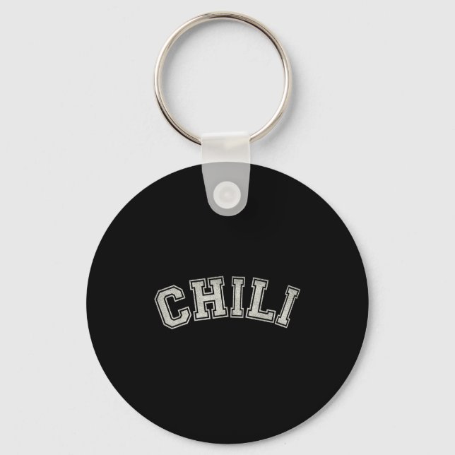 Chili, Favorite Sce, Cooking, Kitchen, Scy Stateme Key Ring (Front)