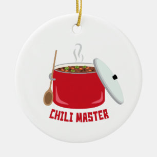 Chili Master Ceramic Tree Decoration