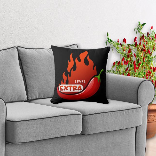 Chili Pepper Extra Hot Cushion (Creator Uploaded)