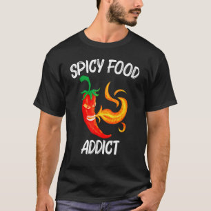 Chili Pepper For Men Women Red Spicy Flaming Jalap T-Shirt