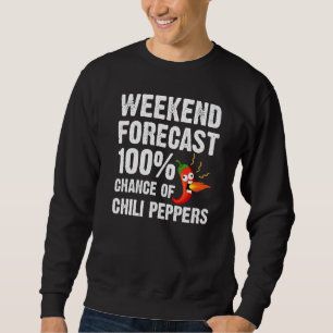 Chili Pepper For Men Women Spicy Habanero Chile Sweatshirt