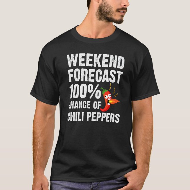 Chili Pepper For Men Women Spicy Habanero Chile T-Shirt (Front)