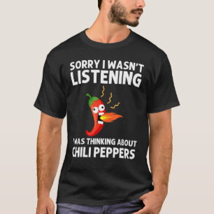 Chili Pepper For Men Women Spicy Habanero Chile T-Shirt