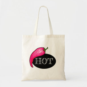 Chili pepper tote bag