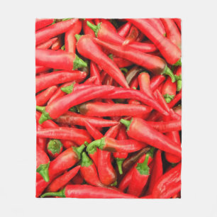CHILI PEPPERS 2 FLEECE BLANKET