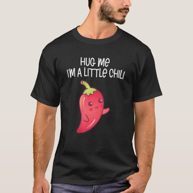 Chili Peppers Red Hot Spicy Pepper Eat Mexican Foo T-Shirt (Front)