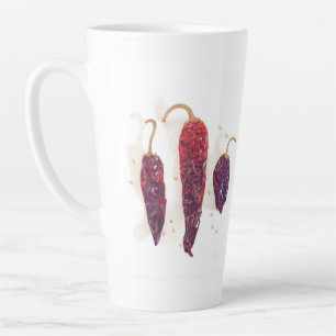 CHILI PEPPERS Tall Latte Mug