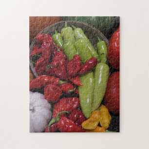 Chili Peppers Vegetables Food Jigsaw Puzzle