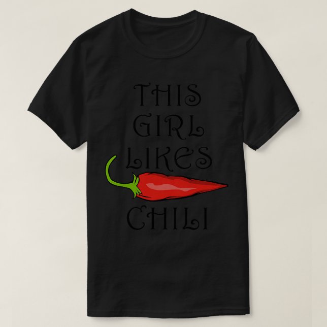 Chili Spicy Food Funny Saying Jalapeno T-Shirt (Design Front)