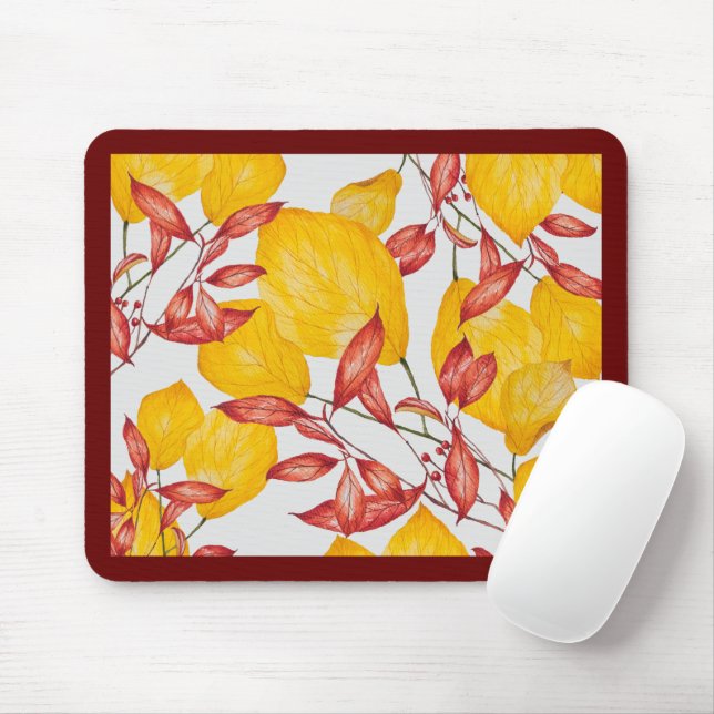 Chili & Turmeric on a Mouse Pad (With Mouse)