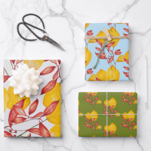 Chili & Turmeric on Wrapping Paper Set