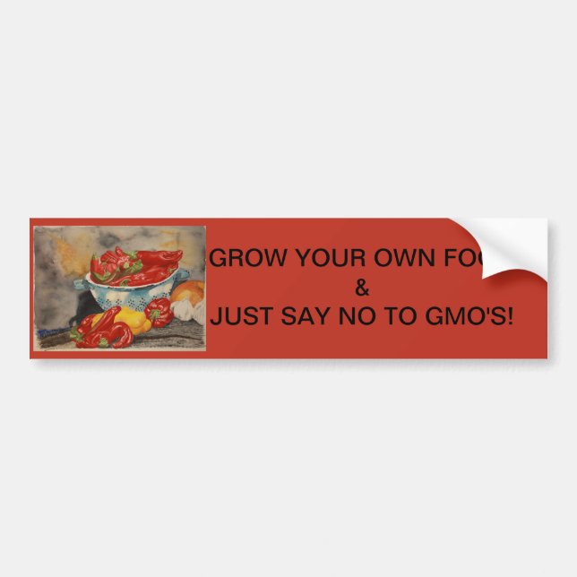 Chilies! Bumper Sticker (Front)