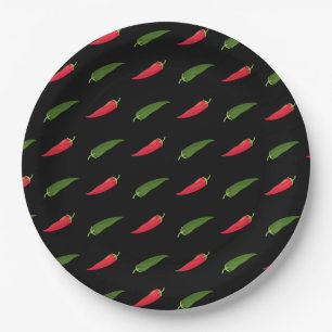 Chilischote Paper Plate