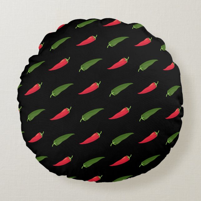 Chilischote Round Cushion (Front)