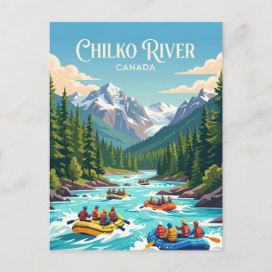 Chilko River British Columbia, Canada Postcard