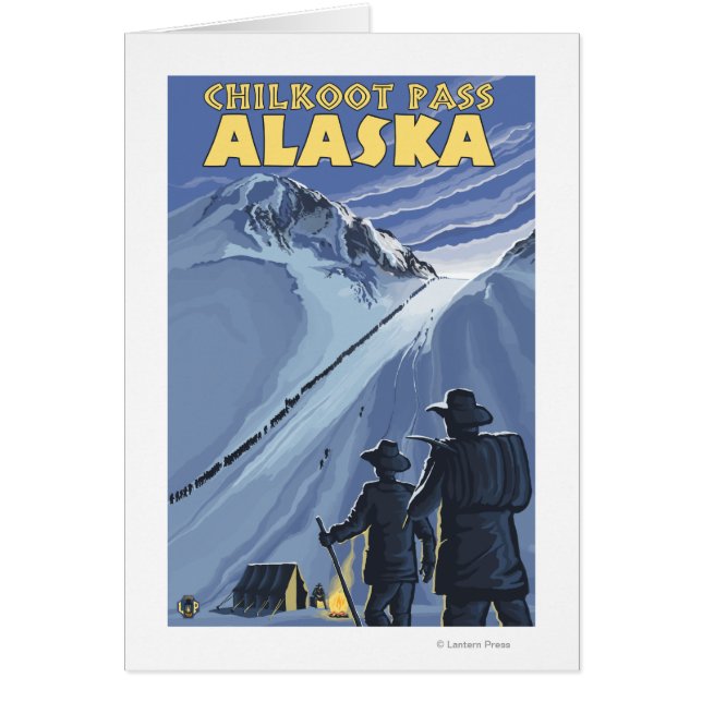 Chilkoot Pass, Alaska Gold Miners (Front)