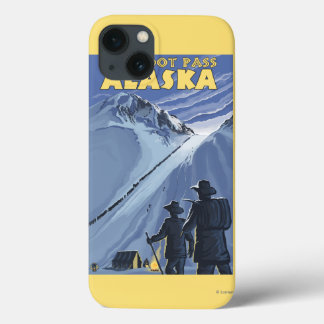 Chilkoot Pass, Alaska Gold Miners iPhone 13 Case