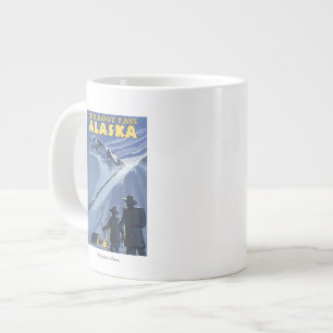 Chilkoot Pass, Alaska Gold Miners Large Coffee Mug