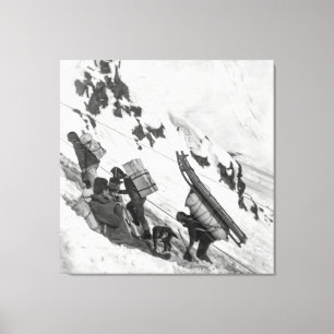Chilkoot Pass - Yukon Gold Rush 1898 Canvas Print