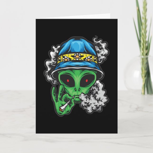 Chill Alien Card (Front)
