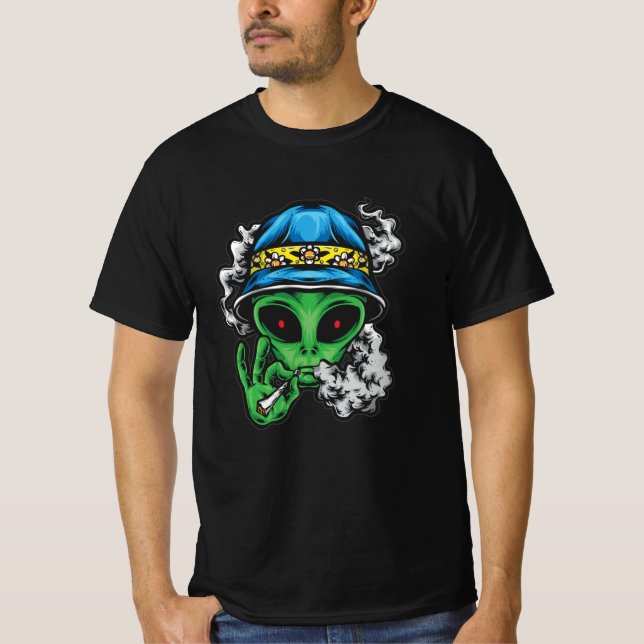 Chill Alien T-Shirt (Front)