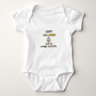 Chill and Relax Happy Halloween Collection Baby Bodysuit