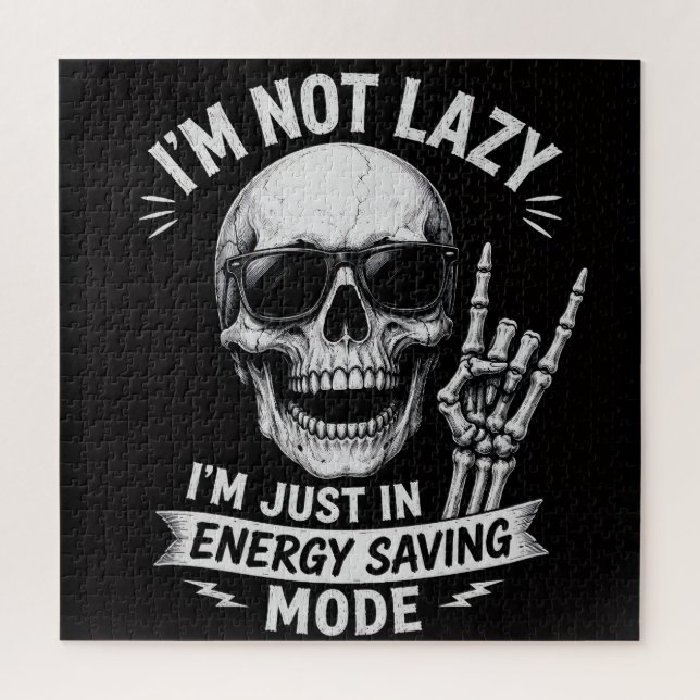 Chill Bone Humour Jigsaw Puzzle (Vertical)