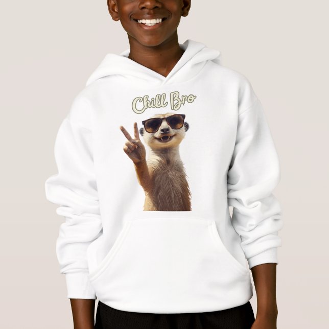 Chill Bro – Funny Sloth Hoodie (Front)