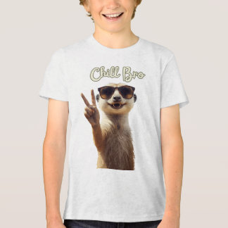 Chill Bro – Funny Sloth Hoodie Tri-Blend Shirt