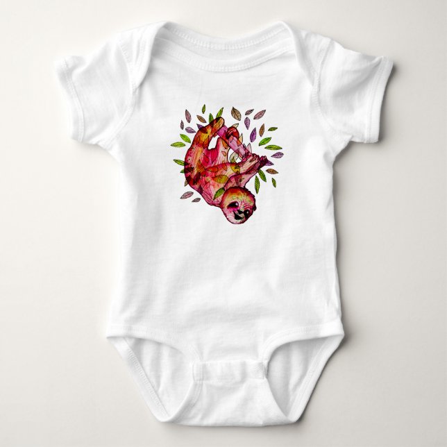 Chill Chili Colored Baby Bodysuit (Front)