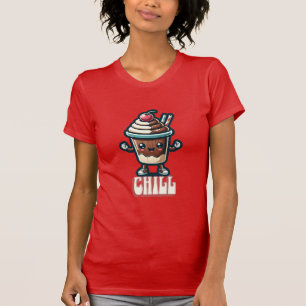 Chill Chocolate Milkshake Pun  T-Shirt